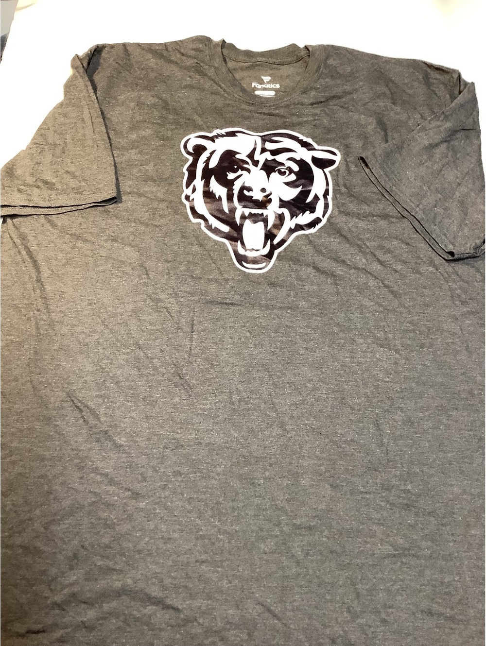 Pro Player Chicago Bears Gray Graphic T-Shirt Size